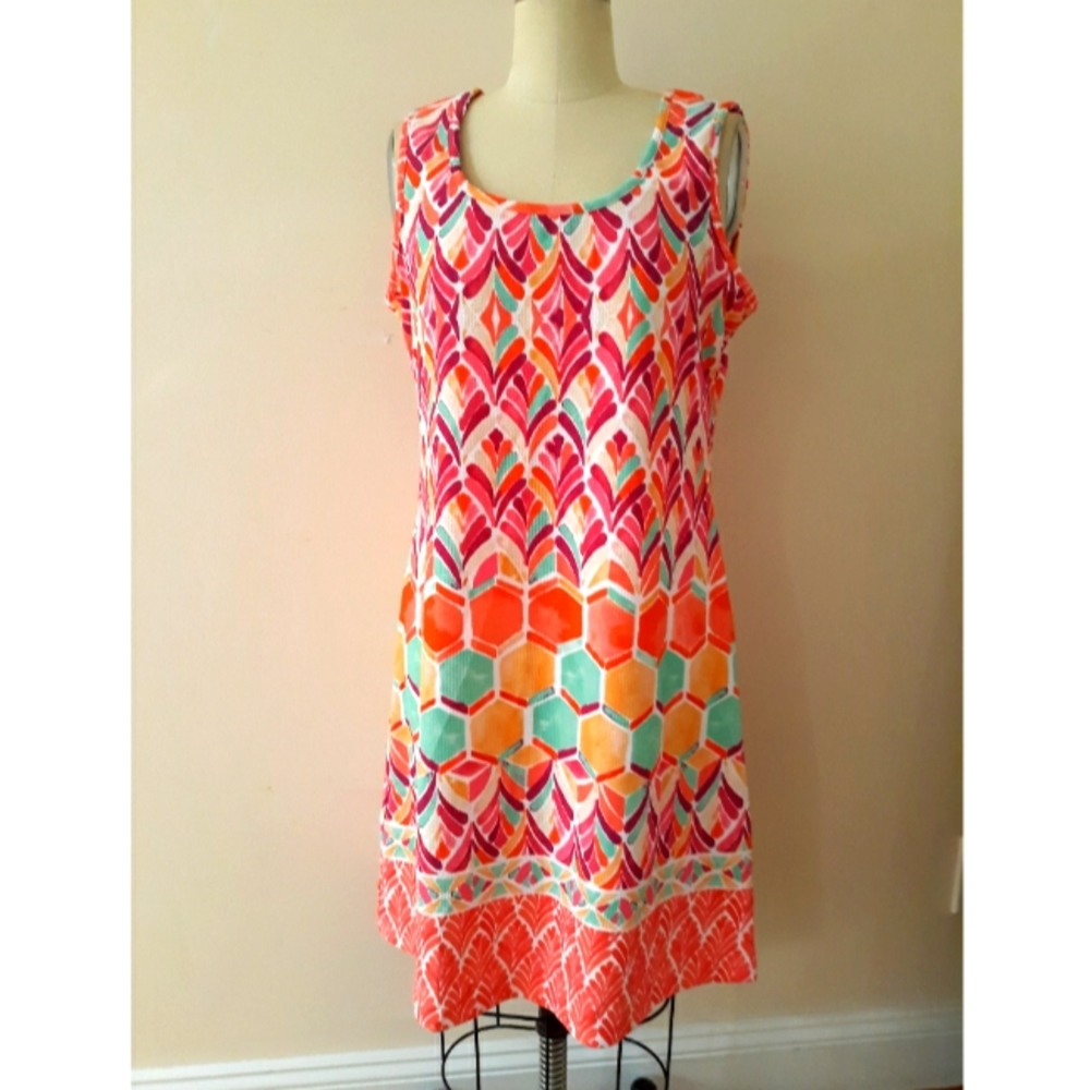 Ronni Nicole coral dress NWOT